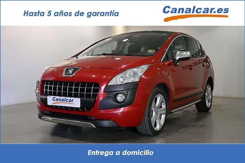 Usado Peugeot 3008 Allure 111 CV (81 kW) 2011 Rojo Familiar