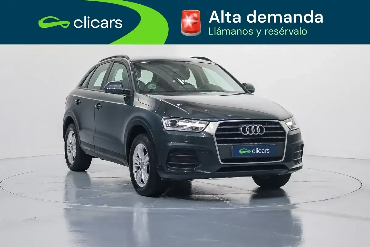 Usado Audi Q3 Attraction 150 CV (110 kW) 2017 Verde SUV