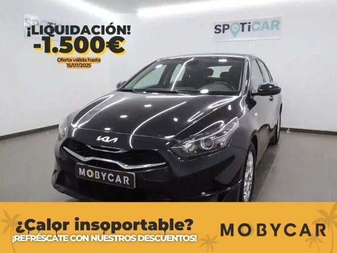 Negro Usado 2023 Kia Ceed Berlina | 16.378 € (Buen precio) - Imagen 1/4