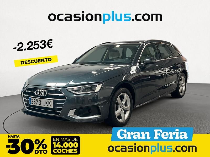 Gris Usado 2020 Audi A4 Advanced Plus Familiar | 24.490 € (Buen precio) - Imagen 1/4