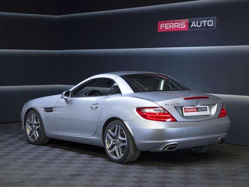 Usado Mercedes SLK200 184 CV (135 kW) 2013 Gris / plata Descapotable
