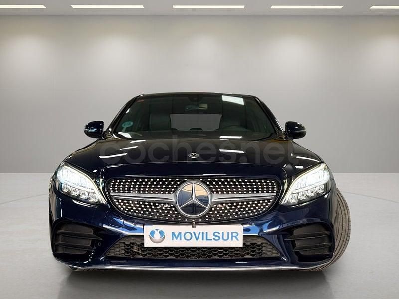 Usado Mercedes C200 160 CV (117 kW) 2019 Azul Berlina
