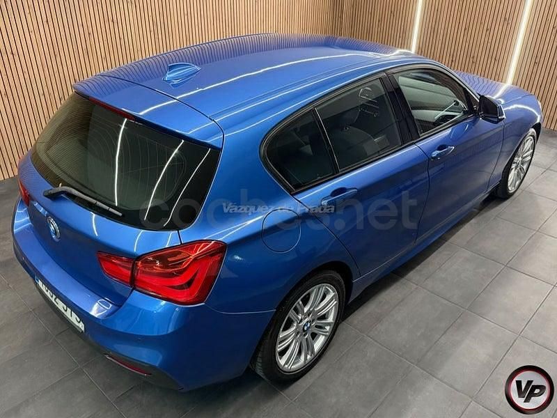 Usado BMW 118 Shadowline 150 CV (110 kW) 2017 Azul Utilitario