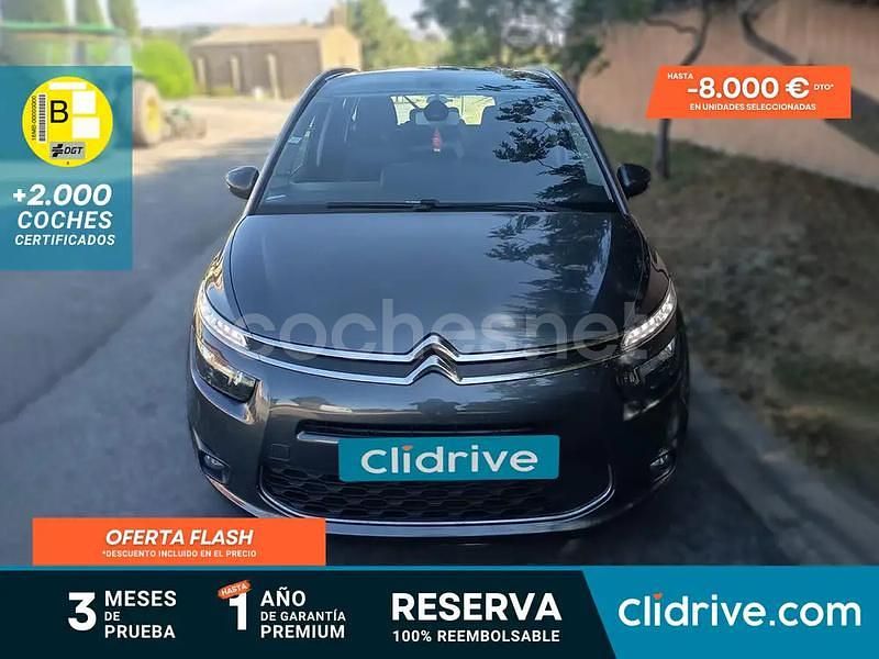 Negro Usado 2014 Citroën Grand C4 Picasso Attraction Monovolumen | 7490 € (Precio justo) - Imagen 1/3
