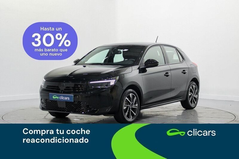 Negro Usado 2024 Opel Corsa S Berlina | 14.290 € (Precio justo) - Imagen 1/4