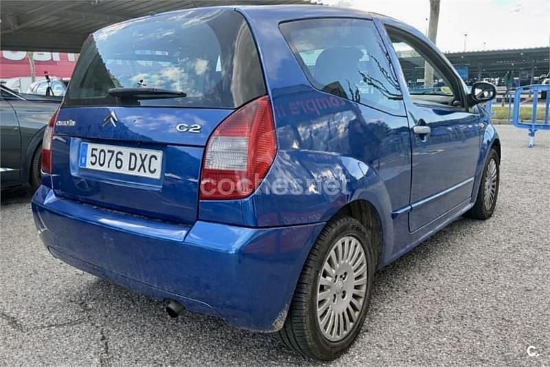 Usado Citroën C2 70 CV (51 kW) 2006 Azul Utilitario