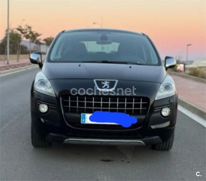 Usado Peugeot 3008 Sport 156 CV (114 kW) 2009 Negro Berlina