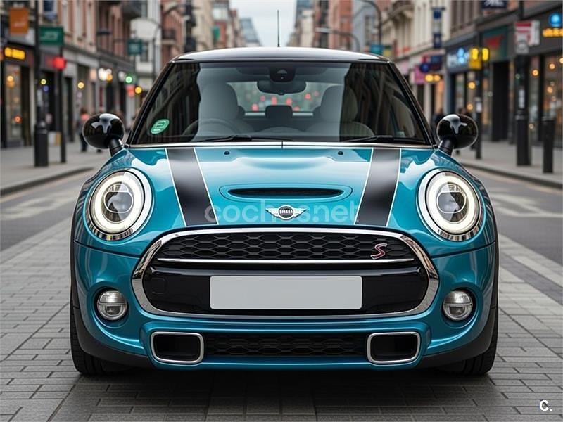 Usado Mini Cooper S Cabriolet 184 CV (135 kW) 2016 Azul Descapotable