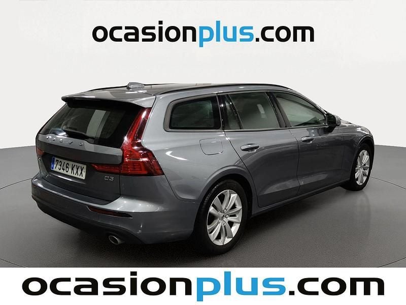Usado Volvo V60 Momentum 150 CV (110 kW) 2019 Gris Familiar