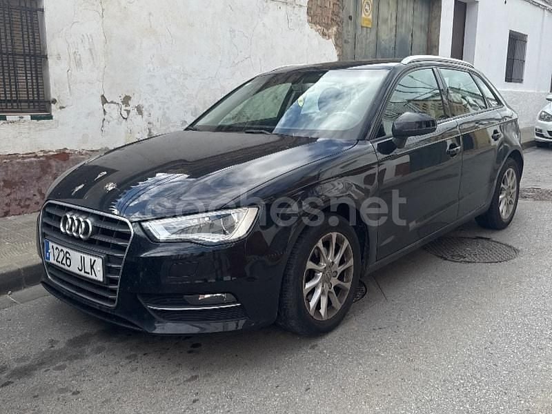 Usado Audi A3 150 CV (110 kW) 2016 Negro Berlina