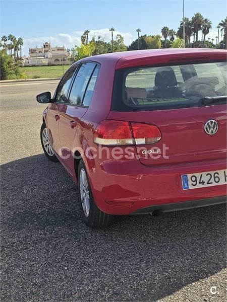 Rojo Usado 2012 VW Golf VII Advance Berlina | 5150 € (Super precio) - Imagen 1/4