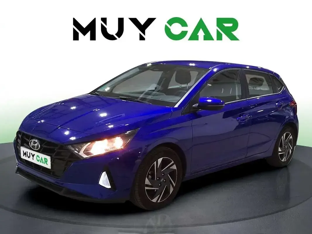 Usado Hyundai i20 84 CV (61 kW) 2023 Azul Utilitario