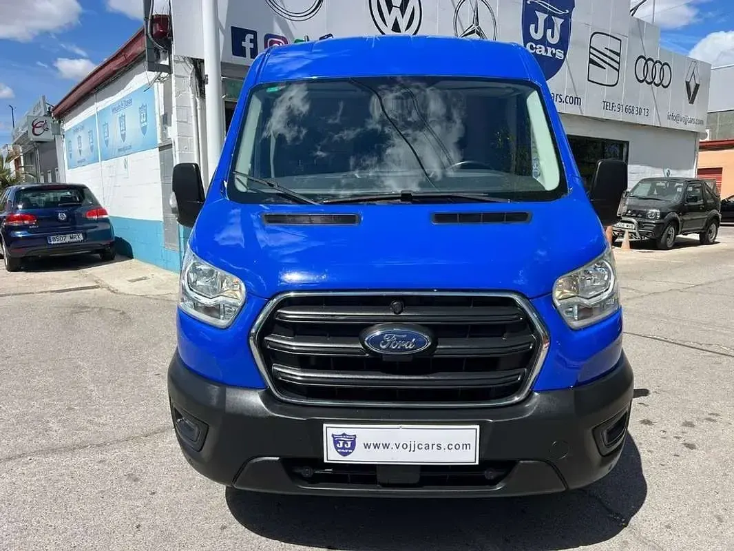 Usado Ford Transit Trend 125 CV (91 kW) 2022 Azul Van