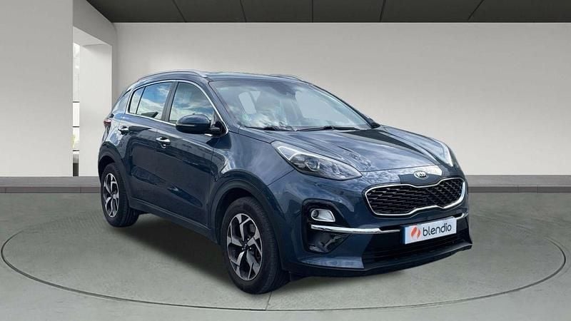 Usado Kia Sportage 136 CV (100 kW) 2019 Azul SUV