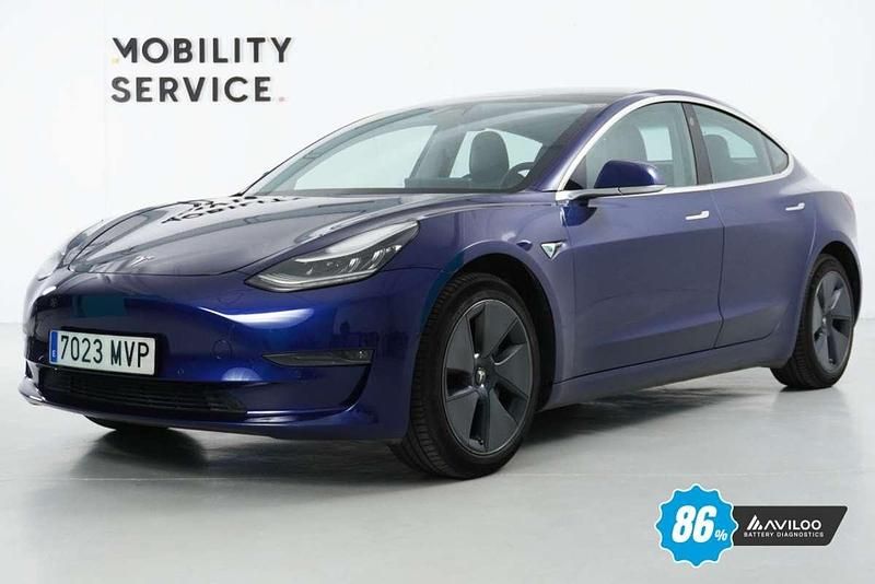 Azul Usado 2019 Tesla Model 3 Standard Range Plus Berlina | 19.490 € (Buen precio) - Imagen 1/4