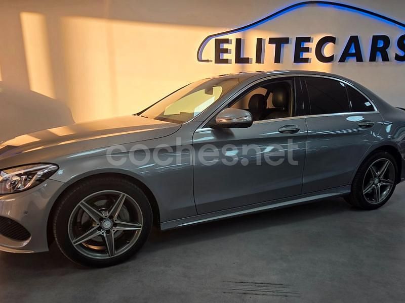 Gris / plata Usado 2016 Mercedes C220 AMG Berlina | 25.990 € (Un poco caro) - Imagen 1/4