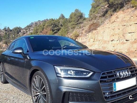 Usado Audi A5 S-Line 252 CV (185 kW) 2017 Gris / plata Coupe