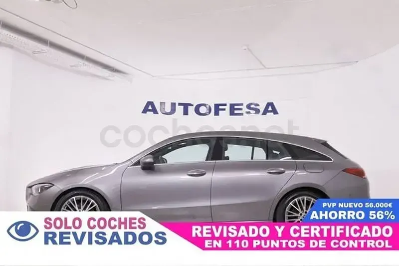 Usado Mercedes CLA220 Shooting Brake 190 CV (139 kW) 2021 Gris / plata Familiar