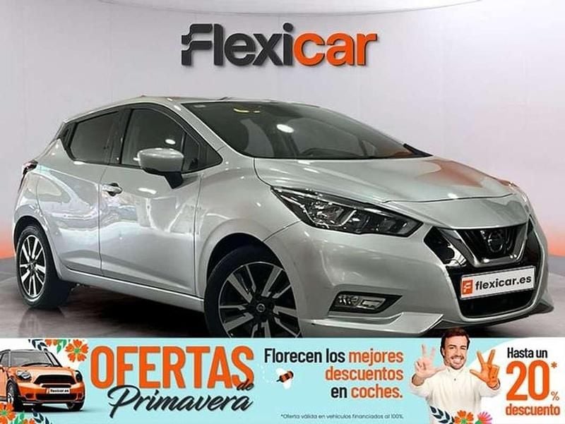 Usado Nissan Micra Visia+ 101 CV (74 kW) 2019 Gris Utilitario
