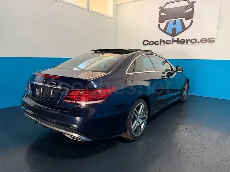 Usado Mercedes E350 258 CV (189 kW) 2016 Azul Coupe