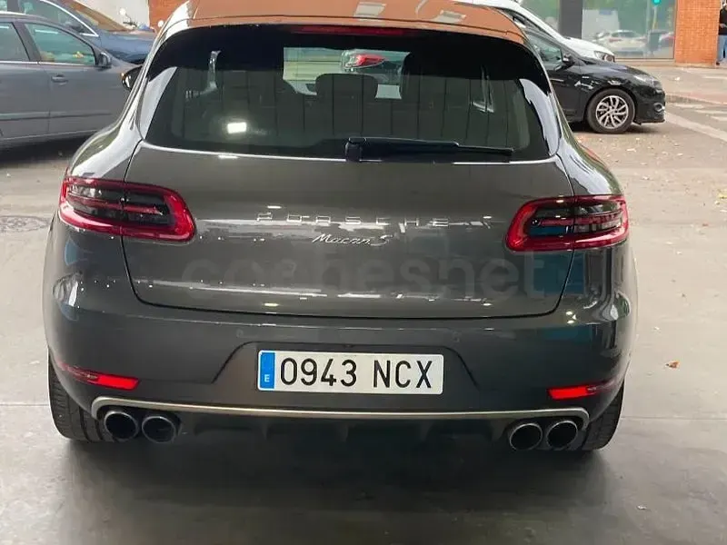 Usado Porsche Macan S 340 CV (250 kW) 2015 Gris / plata SUV