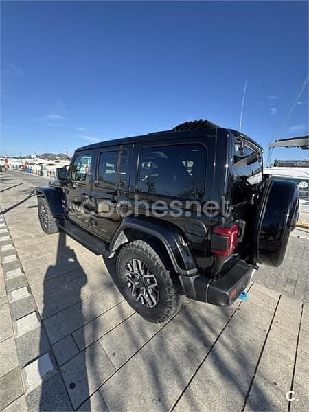 Usado Jeep Wrangler Sahara 381 CV (280 kW) 2022 Negro SUV