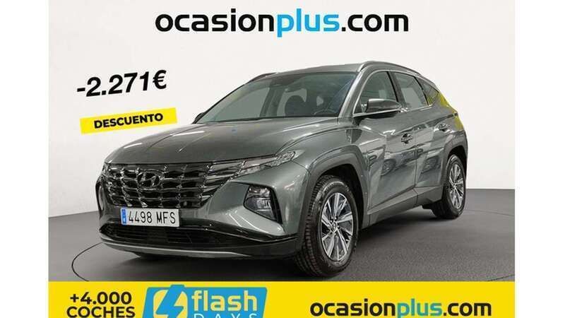 Gris Usado 2023 Hyundai Tucson SUV | 22.719 € (Precio justo) - Imagen 1/4