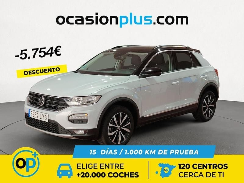Gris / plata Usado 2022 VW T-Roc Advance SUV | 21.690 € (Precio justo) - Imagen 1/4