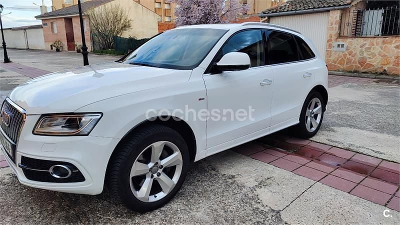 Usado Audi Q5 S-Line 258 CV (189 kW) 2015 Blanco SUV