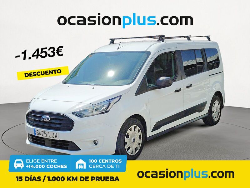 Blanco Usado 2020 Ford Transit Trend Familiar | 15.990 € (Caro) - Imagen 1/4