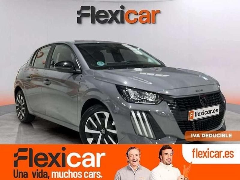 Gris Usado 2024 Peugeot 208 Active Utilitario | 13.490 € (Precio justo) - Imagen 1/4