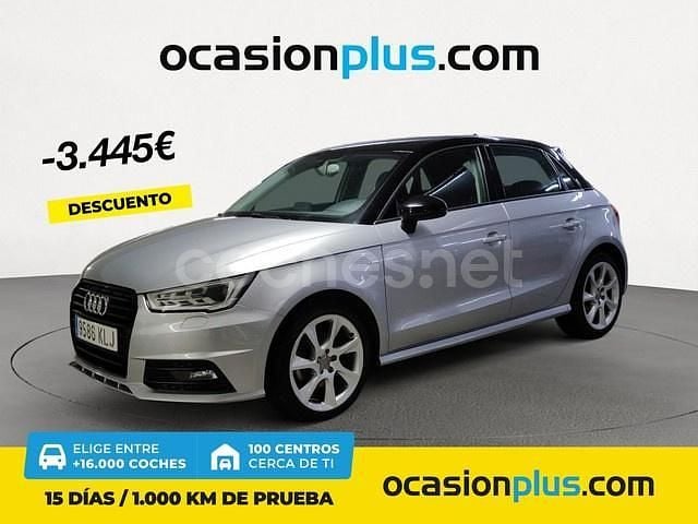 Gris / plata Usado 2018 Audi A1 Sportback S-Line Utilitario | 14.800 € (Precio justo) - Imagen 1/4