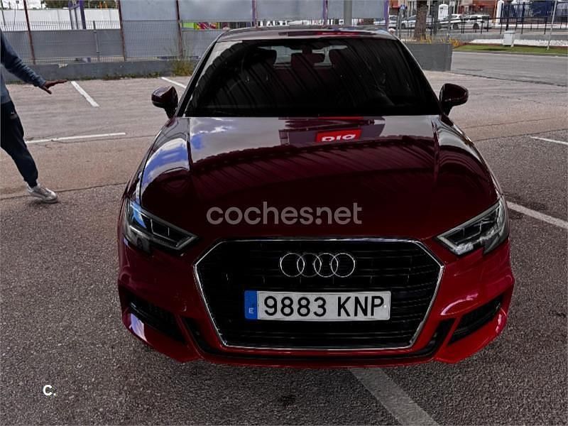 Rojo Usado 2018 Audi A3 S-Line Berlina | 18.000 € (Super precio) - Imagen 1/4