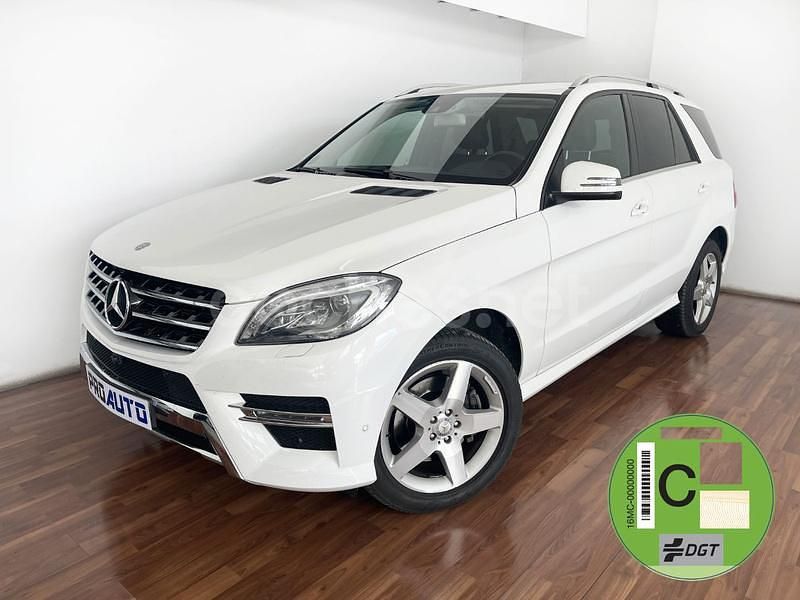 Blanco Usado 2014 Mercedes ML250 SUV | 24.900 € (Caro) - Imagen 1/4