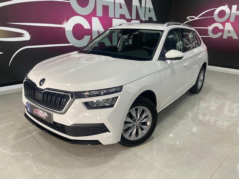Blanco Usado 2021 Skoda Kamiq Ambition SUV | 16.990 € (Precio justo) - Imagen 1/4