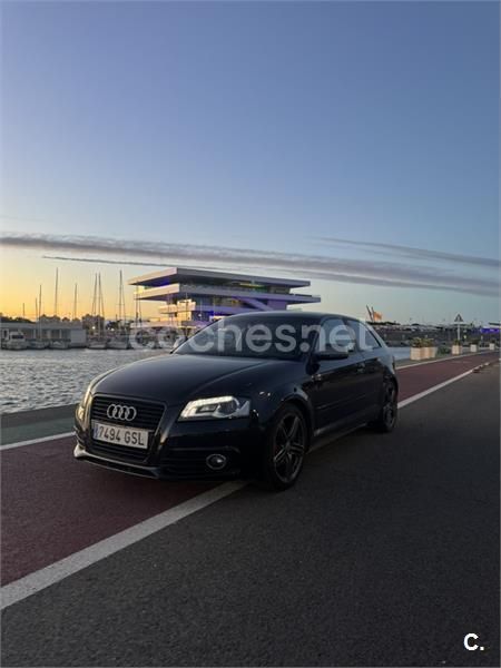 Negro Usado 2010 Audi A3 Ambition Berlina | 13.000 € - Imagen 1/4