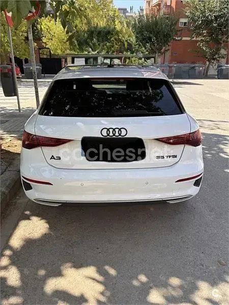 Usado Audi A3 150 CV (110 kW) 2022 Blanco Berlina