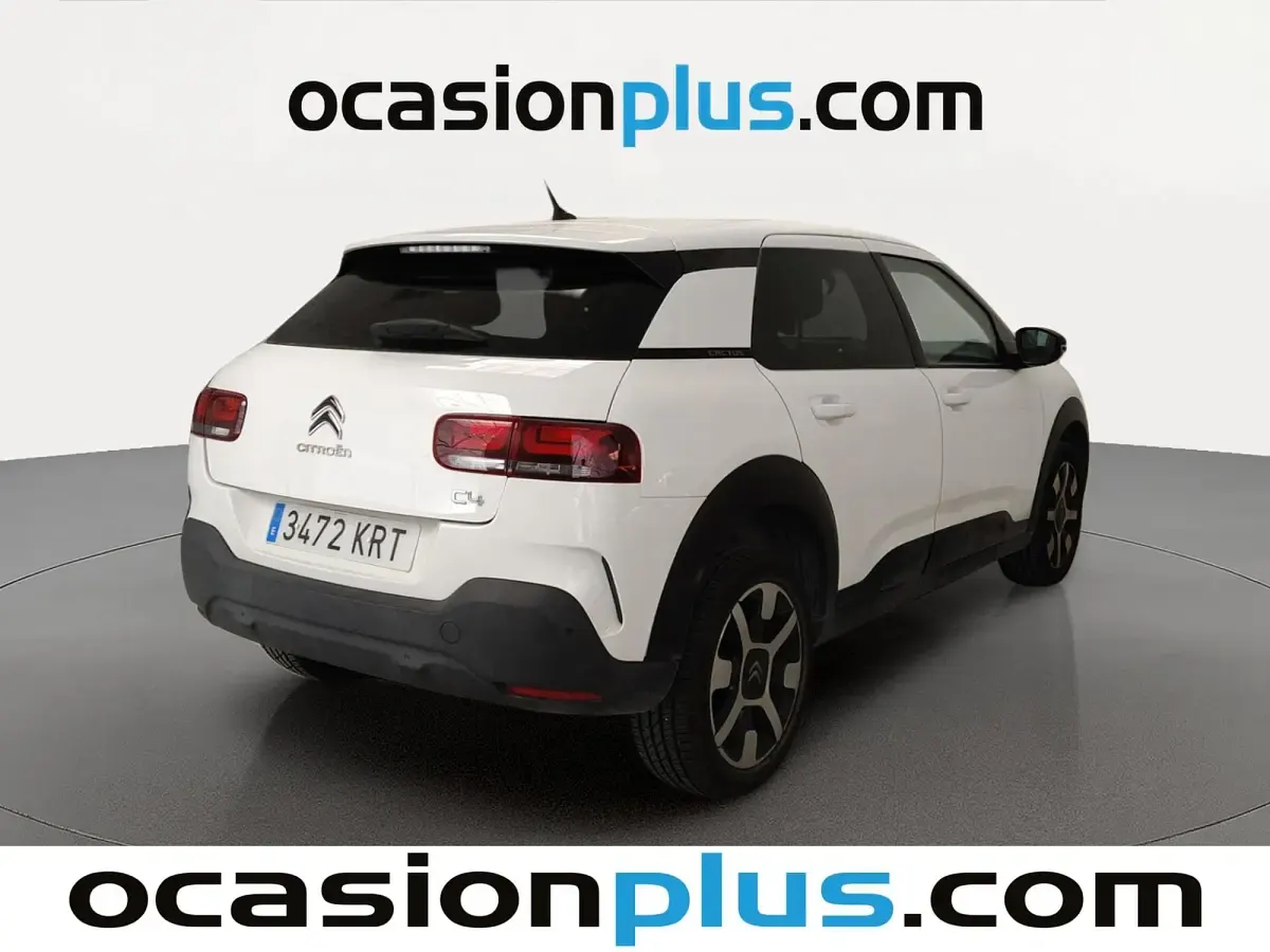Usado Citroën C4 Cactus PureTech 110 CV (80 kW) 2018 Blanco Utilitario