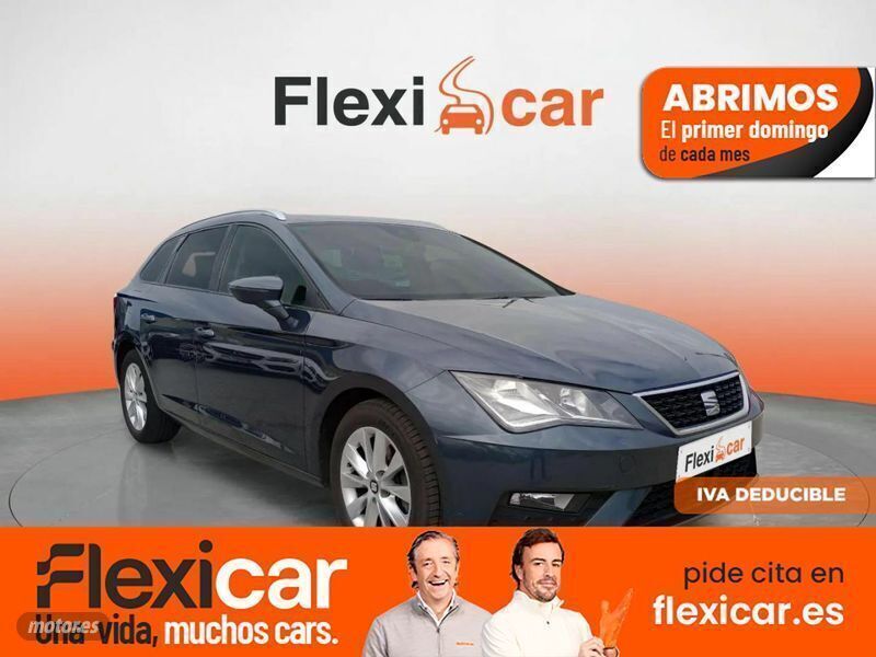 Azul Usado 2019 Seat Leon ST Style Familiar | 11.440 € (Precio justo) - Imagen 1/4
