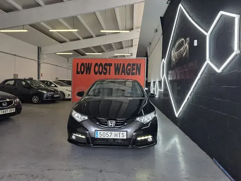 Usado Honda Civic Sport 120 CV (88 kW) 2013 Negro Berlina