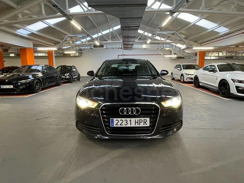 Usado Audi A6 Advanced 177 CV (130 kW) 2013 Azul Berlina