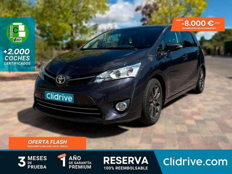 Azul Usado 2015 Toyota Verso Comfort Monovolumen | 8490 € (Precio justo) - Imagen 1/3