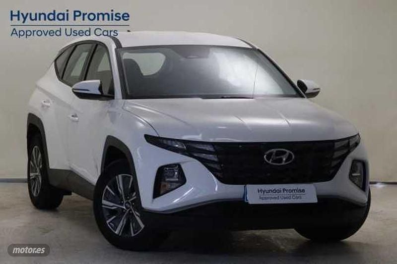 Usado Hyundai Tucson 150 CV (110 kW) 2024 Atlas white SUV