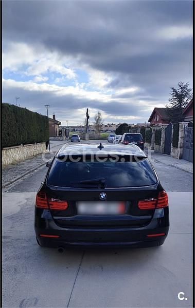 Usado BMW 318 Sport Line 143 CV (105 kW) 2014 Negro Familiar