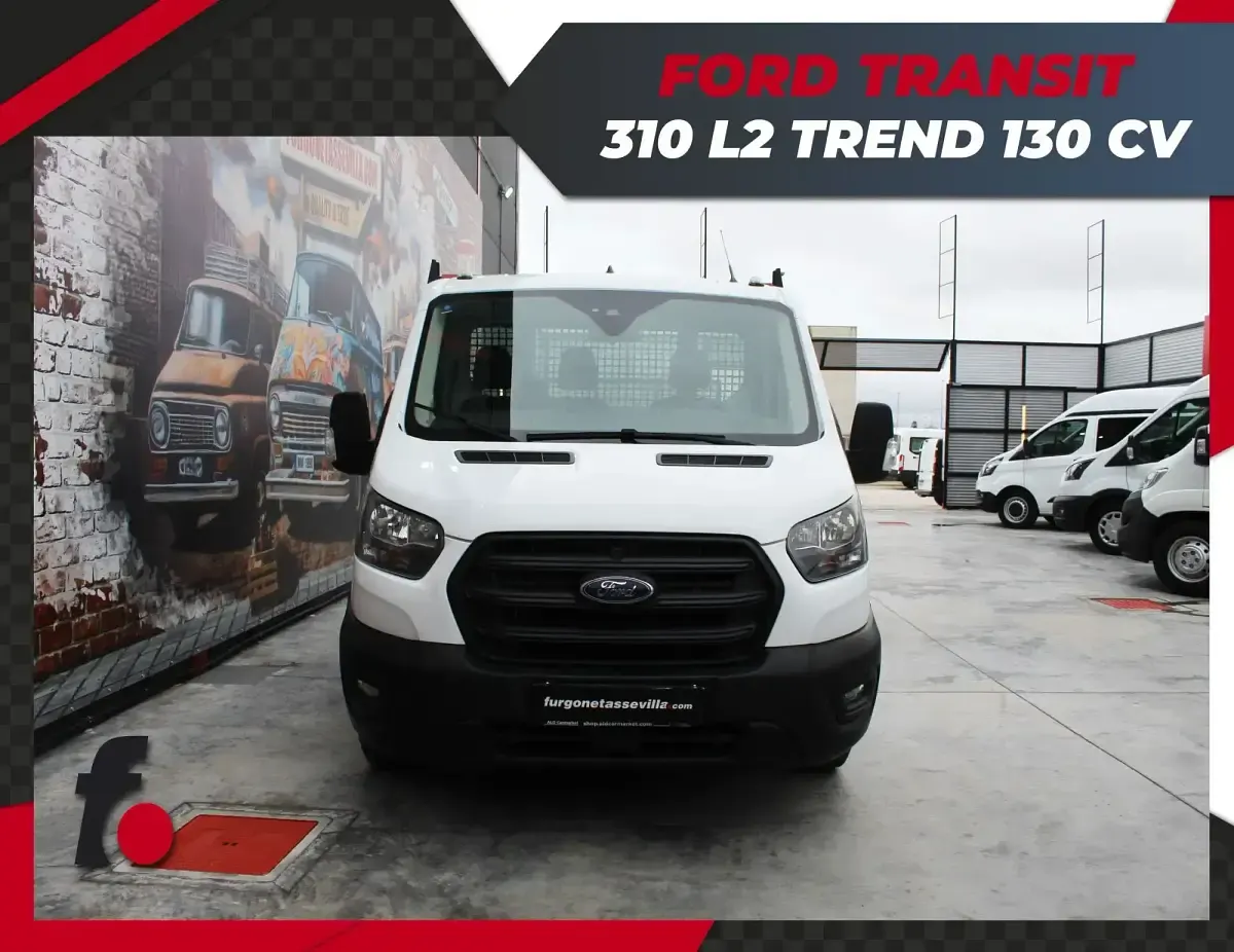 Usado Ford Transit Trend 165 CV (121 kW) 2023 Blanco