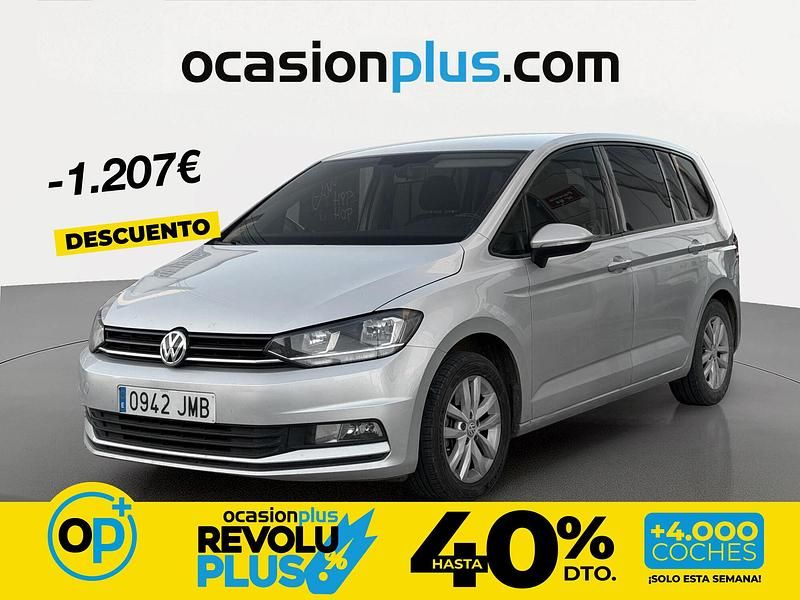 Usado VW Touran Edition 110 CV (80 kW) 2016 Gris Monovolumen