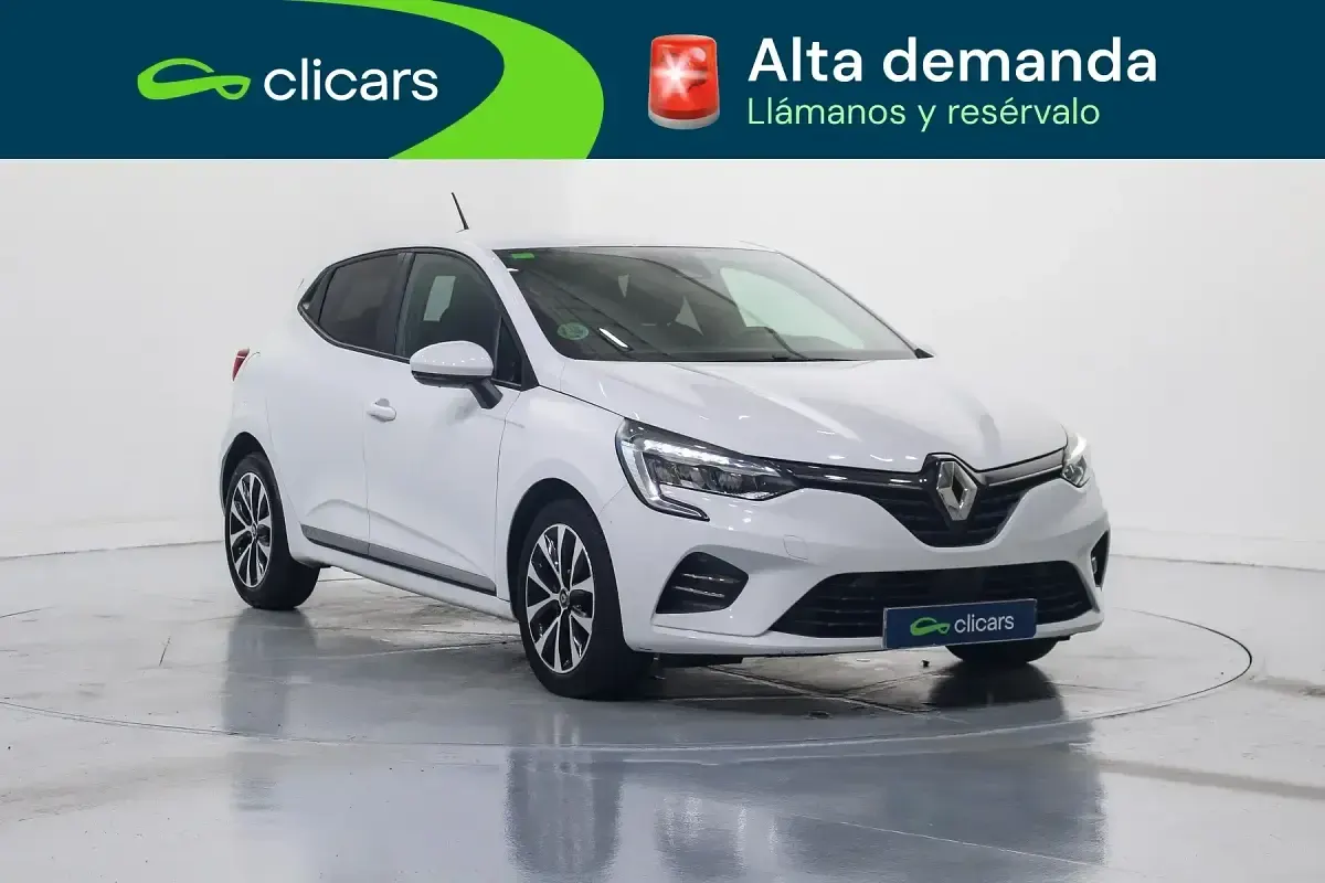 Usado Renault Clio Intens 85 CV (62 kW) 2020 Blanco