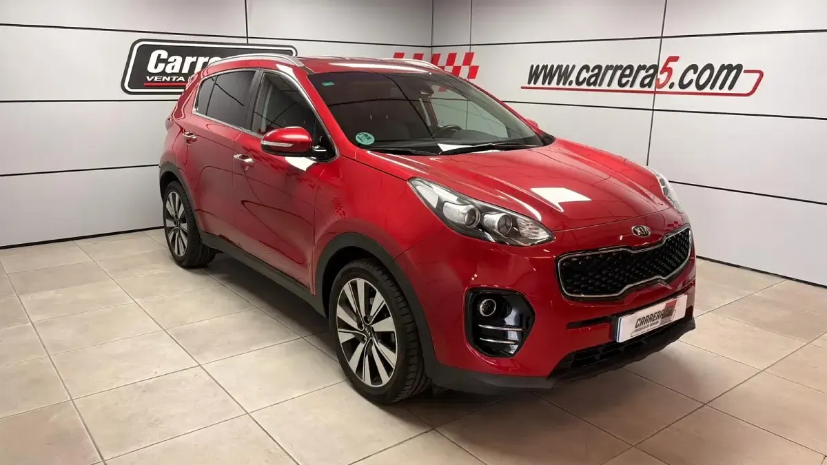 Usado Kia Sportage 115 CV (84 kW) 2018 Rojo SUV