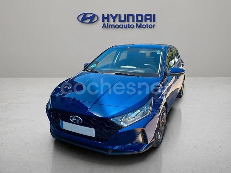 Azul Usado 2021 Hyundai i20 Berlina | 14.500 € (Precio justo) - Imagen 1/4