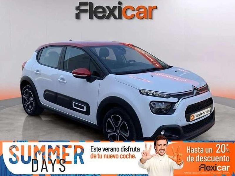 Blanco Usado 2021 Citroën C3 PureTech Utilitario | 10.590 € (Buen precio) - Imagen 1/4